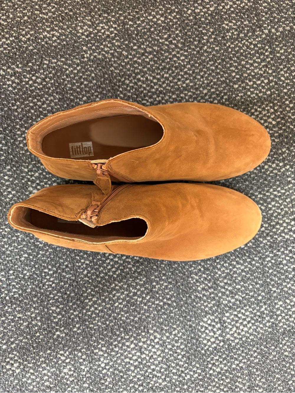 FitFlop Women’s Tan Suede Ankle Boot